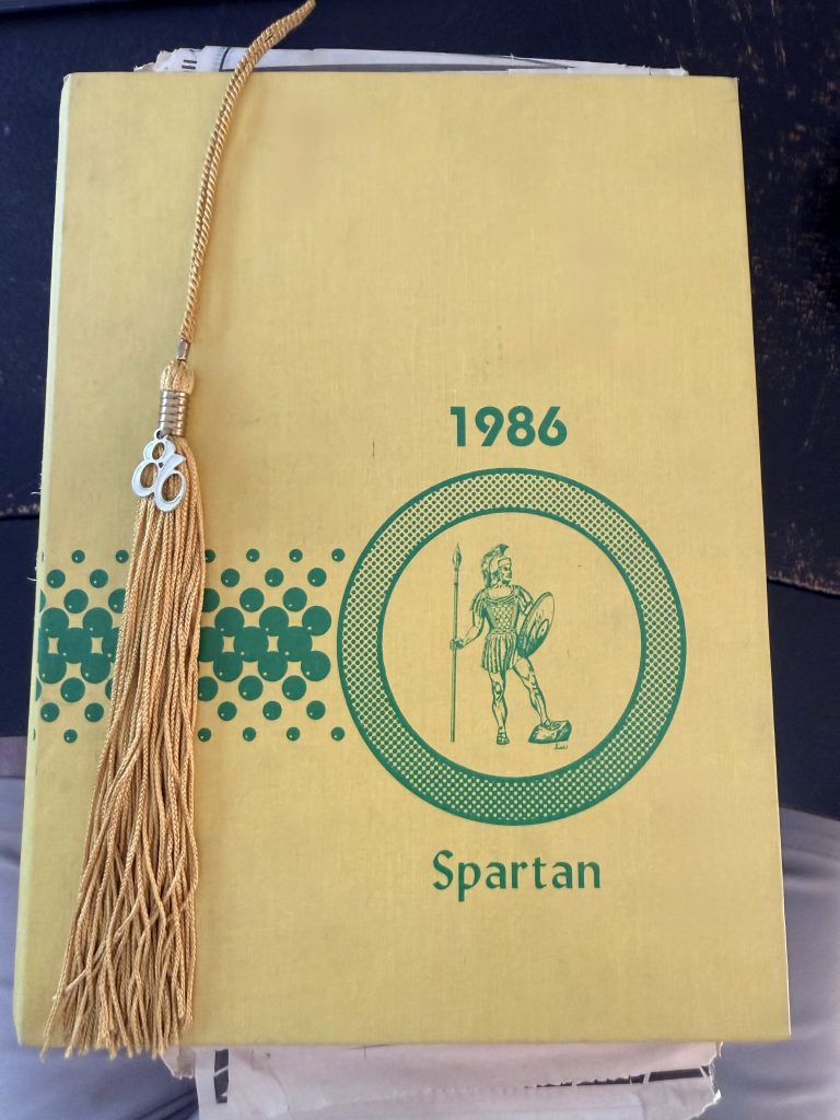 Yearbook and Tassle